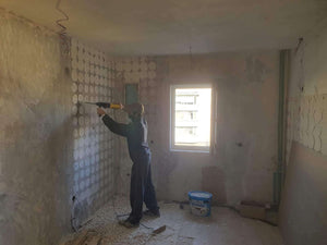 Zugraveala pereti tavane si turnare sapa autonivelanta apartament Baneasa 120 mp thumbnail